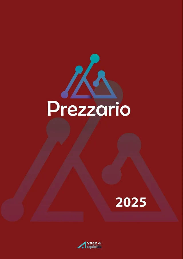 Copertina prezzario 2025