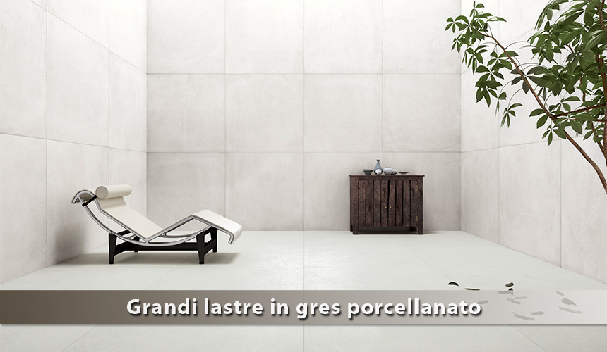 Project Evolution: le grandi lastre in grés porcellanato