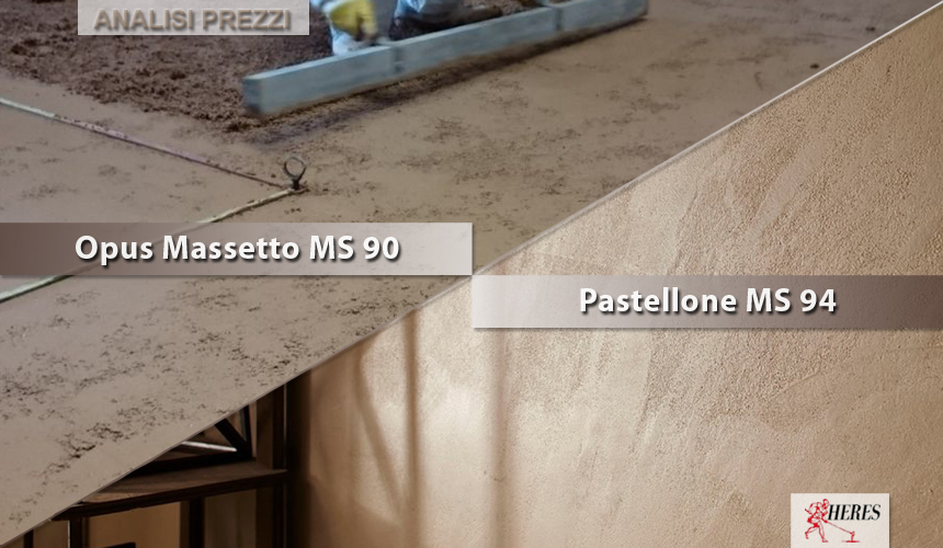 Il massetto ecologico e il rivestimento protettivo decorativo (con analisi prezzi)