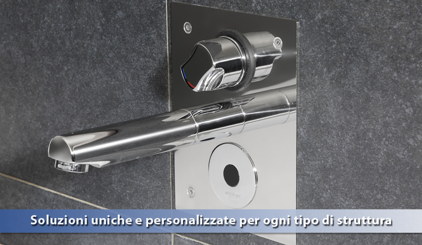 Prodotti idrosanitari specifici per ambienti pubblici