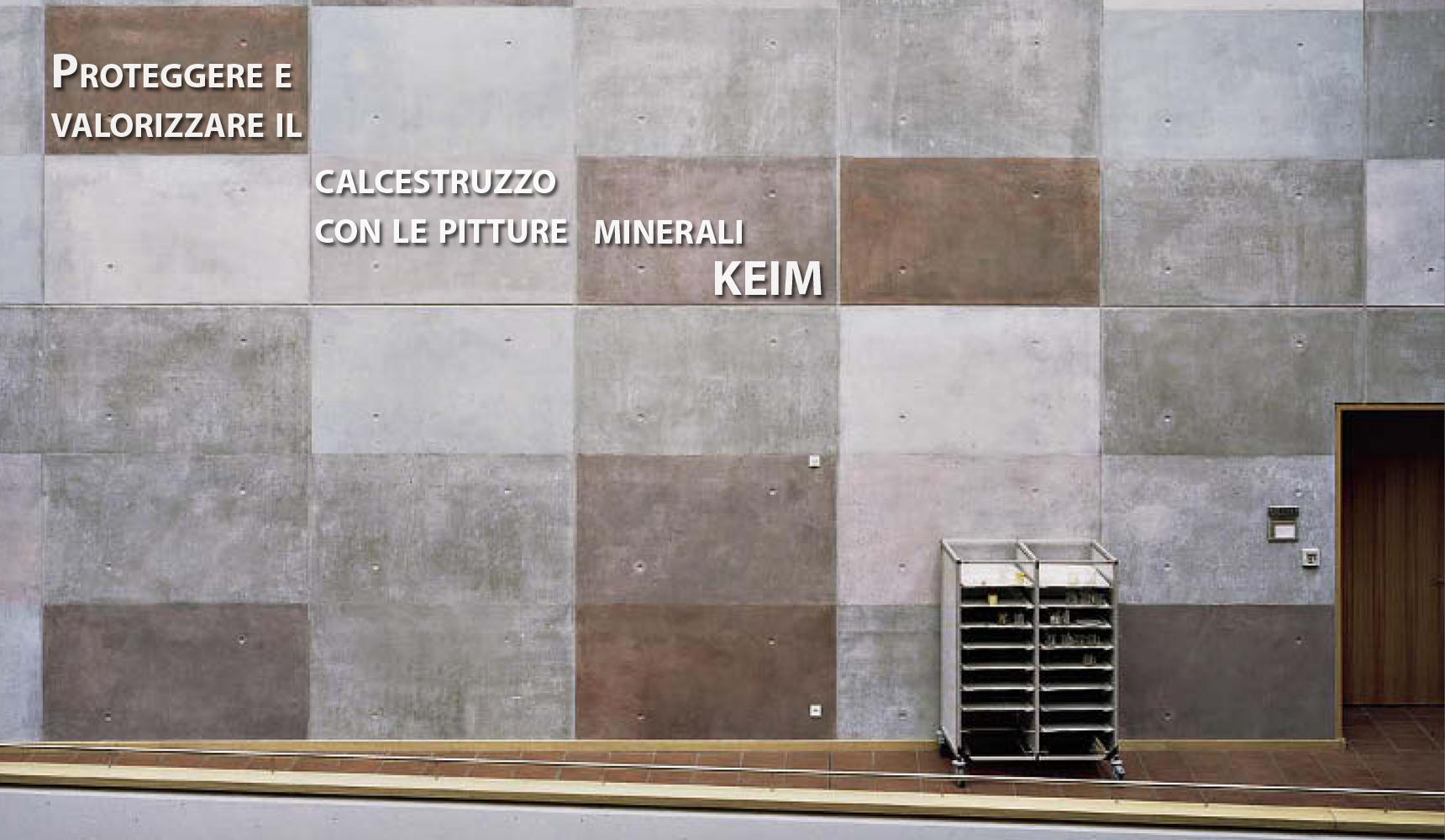 Proteggere e valorizzare il calcestruzzo con le pitture minerali KEIM