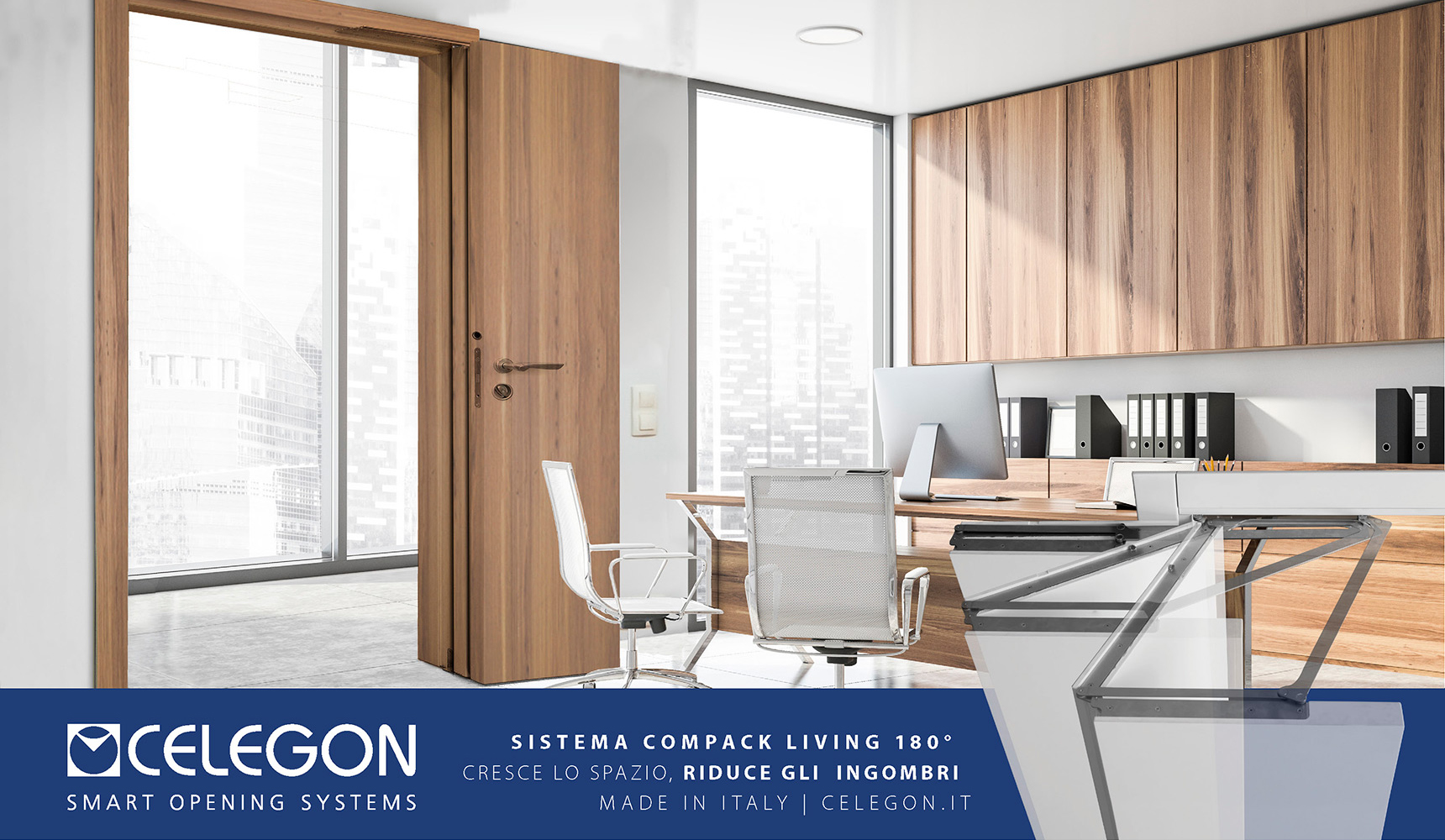 Sistema Compack Living 180°: dalla residenza all’hospitality
