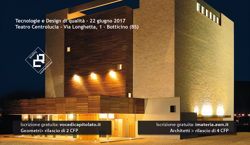 Seminario gratuito per geometri e architetti con rilascio CFP
