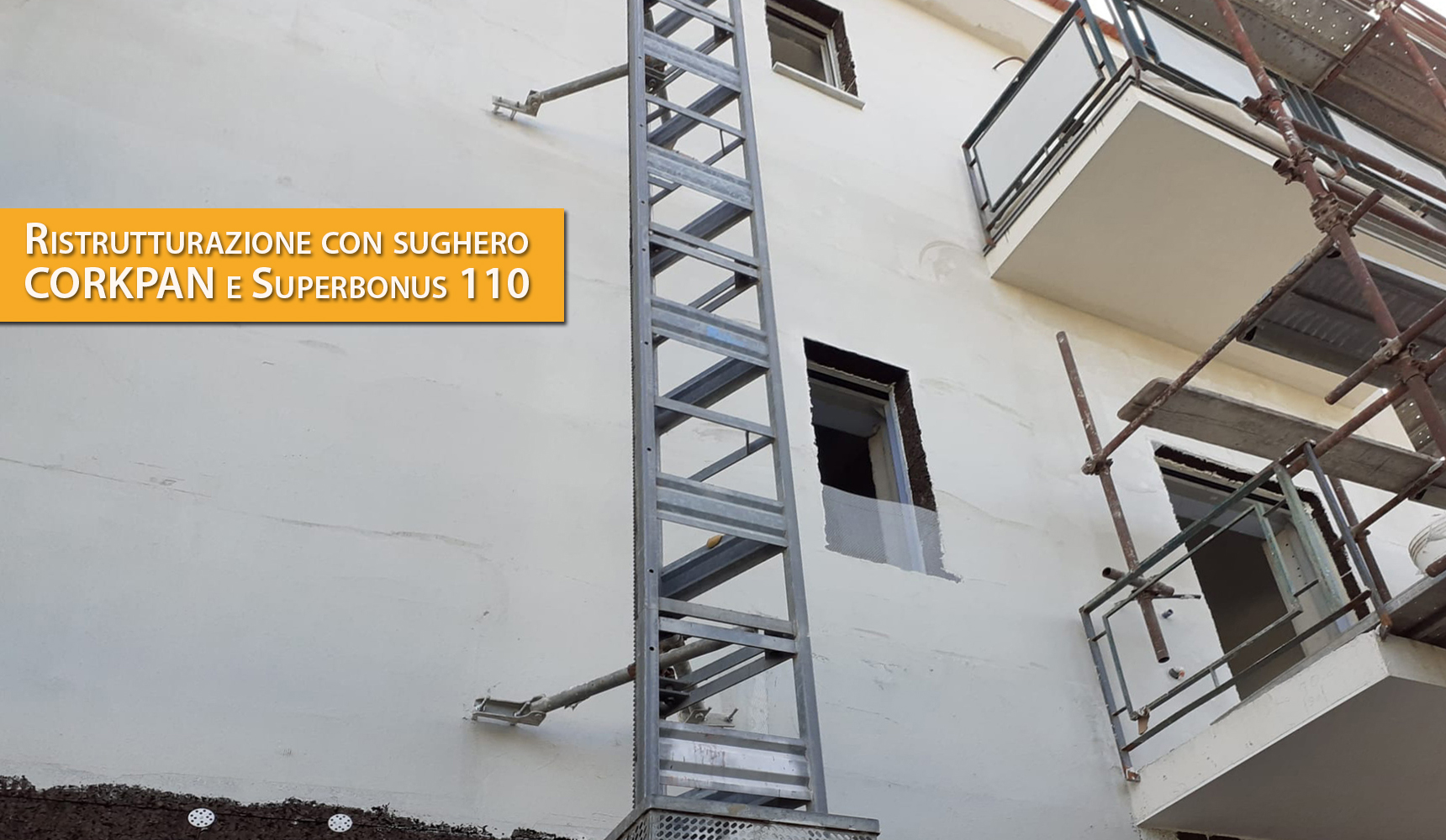 Ristrutturazione con sughero CORKPAN e Superbonus 110