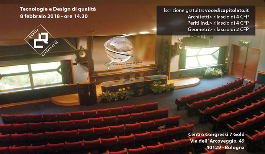 Seminario gratuito per geometri, architetti e periti industriali