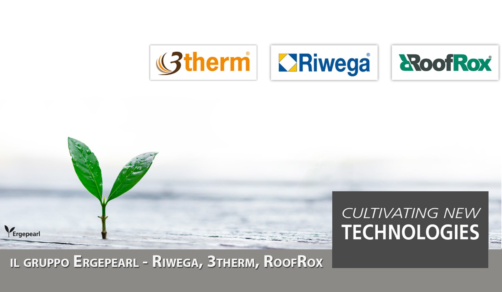 Il gruppo Ergepearl - Riwega, 3therm, RoofRox