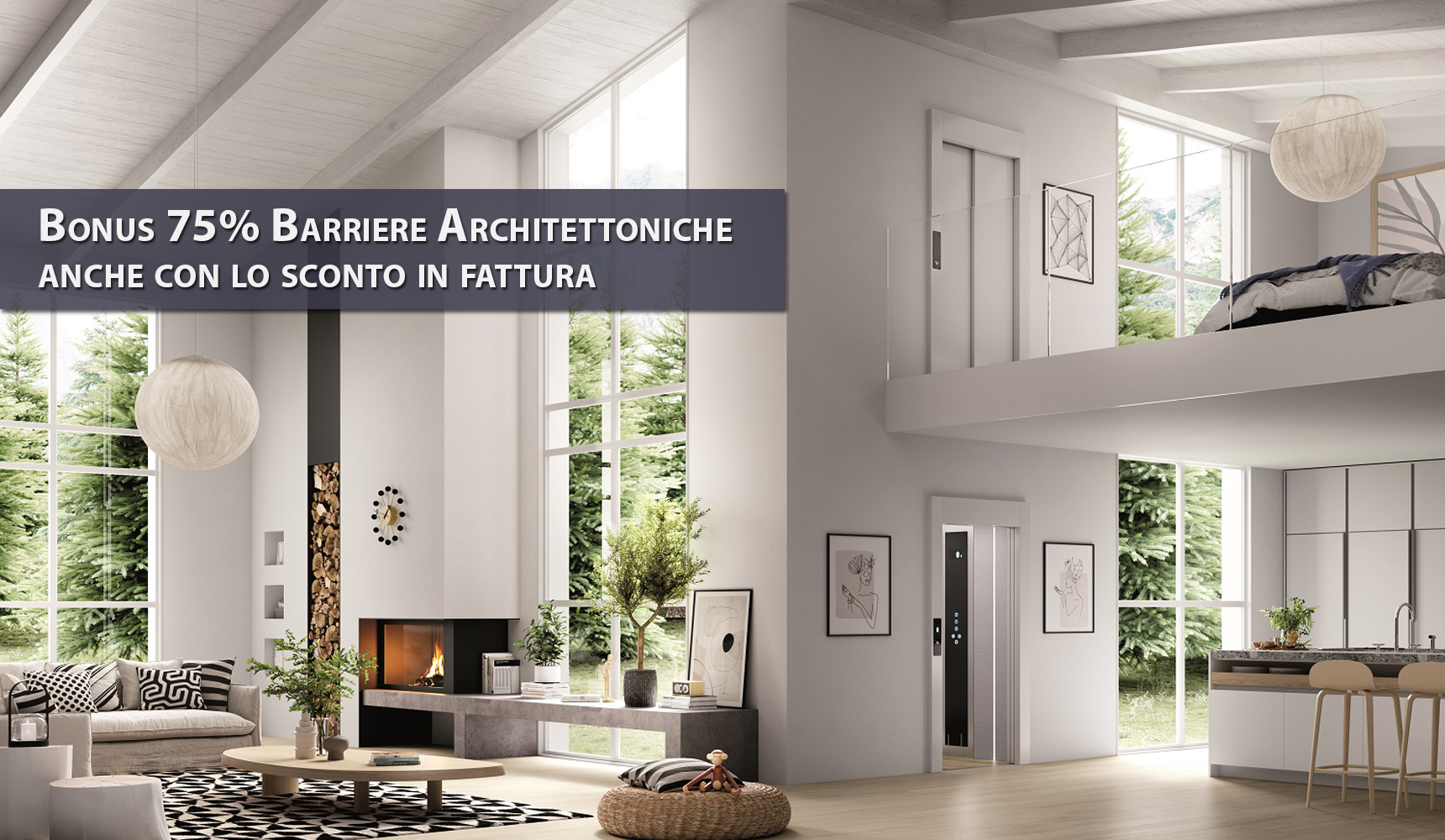 Bonus 75% Barriere Architettoniche–anche con lo sconto in fattura