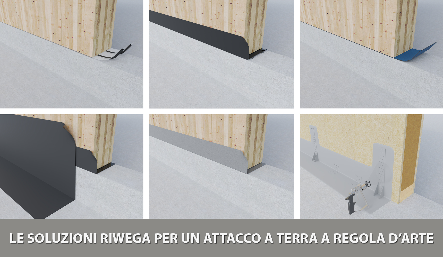 L'IMPORTANZA DI UNA CORRETTA IMPERMEABILIZZAZIONE DELL’ATTACCO A TERRA DI CASE IN LEGNO