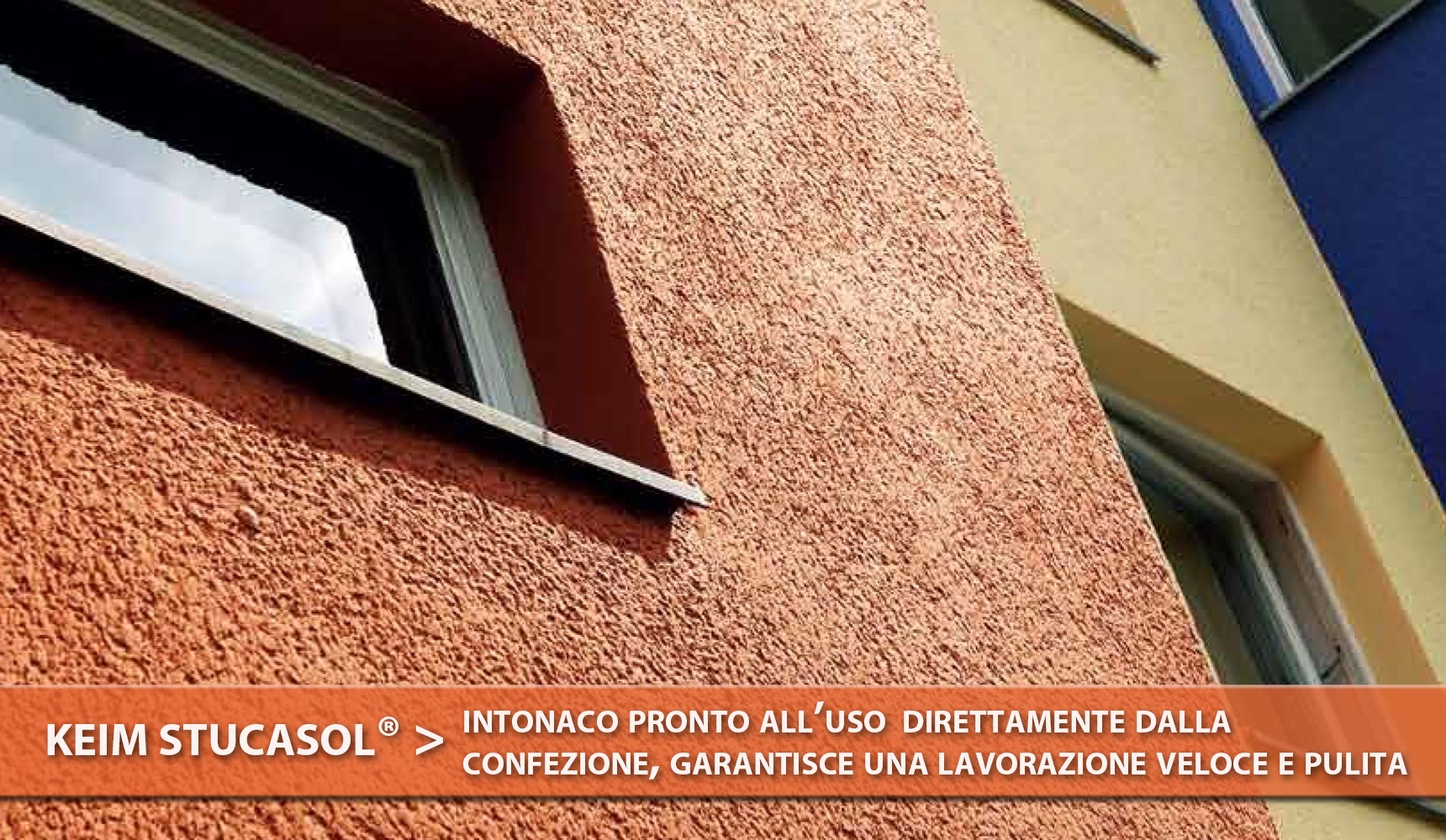 KEIM STUCASOL®: INTONACO PRONTO ALL‘USO