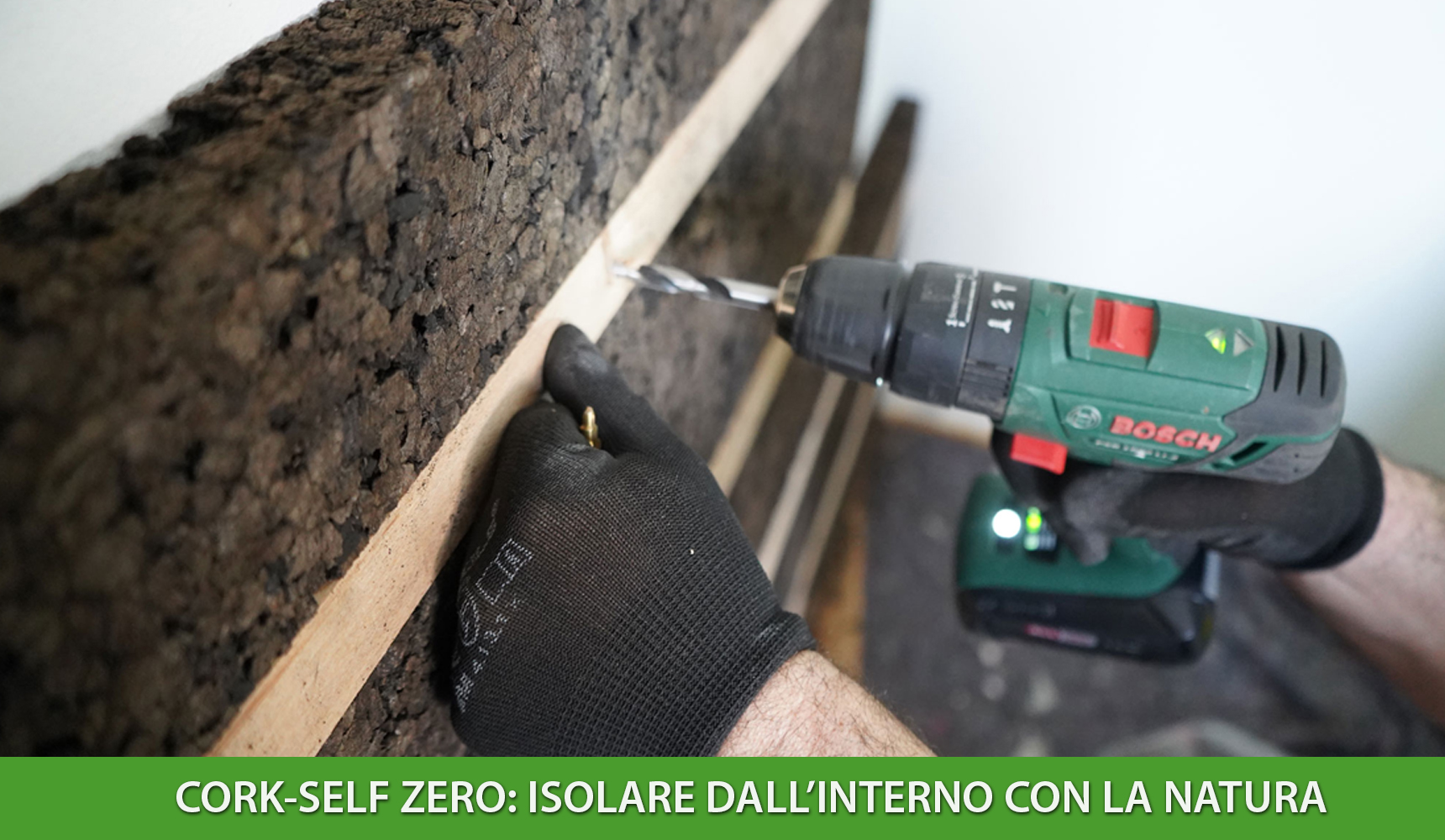 Isolare dall'interno con il sughero? Si può e conviene!