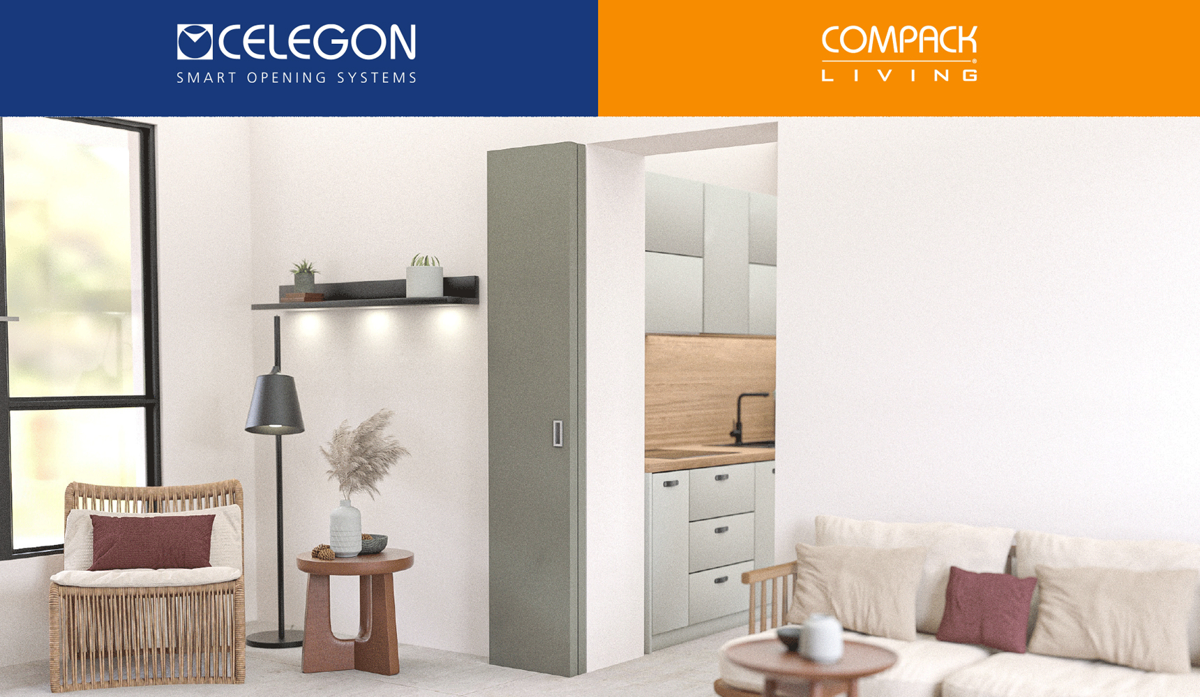 SCOPRI COMPACK LIVING® DI CELEGON: LA SOLUZIONE SALVASPAZIO PER AMBIENTI PIÙ FUNZIONALI