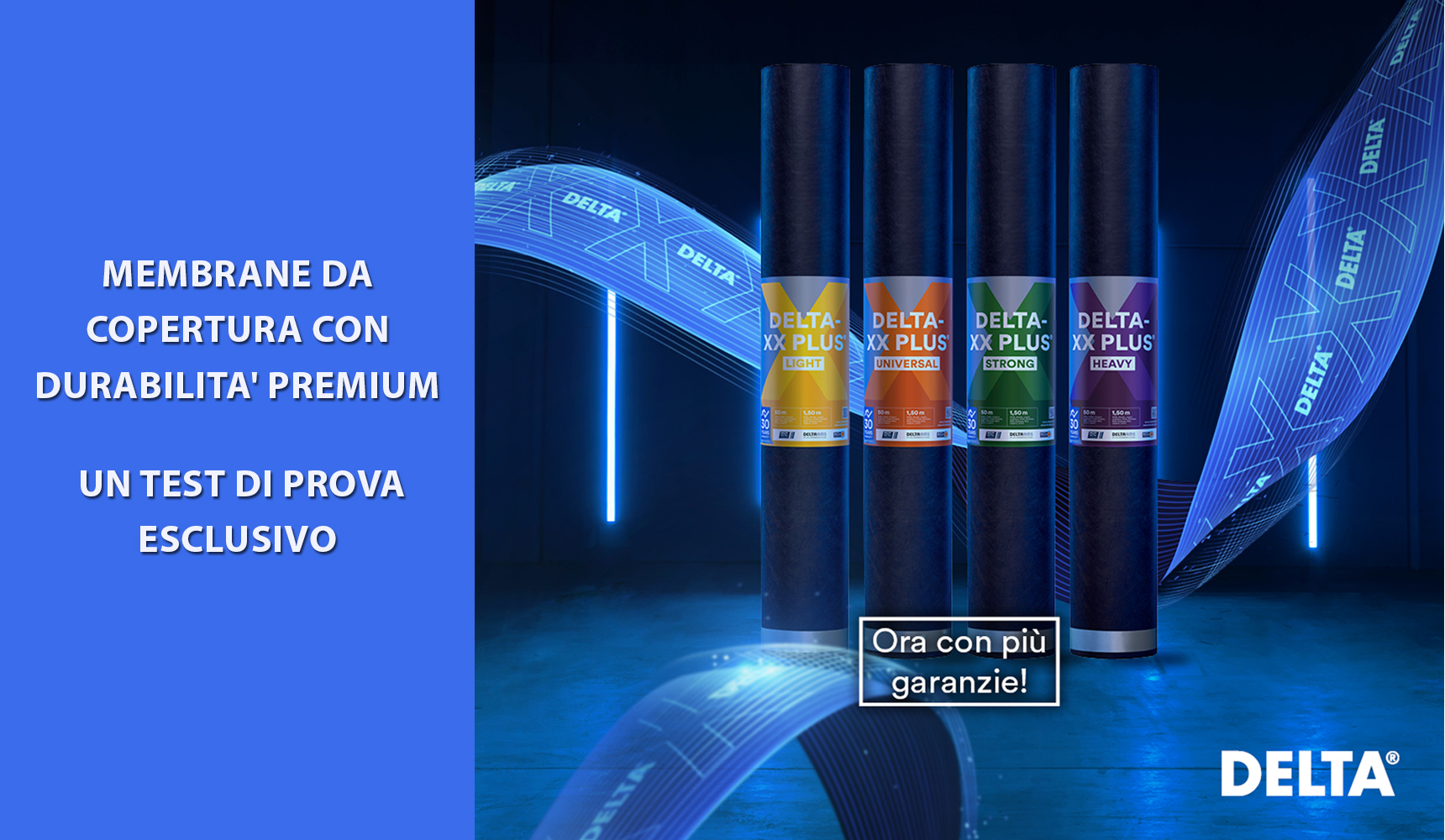 MEMBRANE DELTA-XX PLUS® - DI DELTA TI PUOI FIDARE