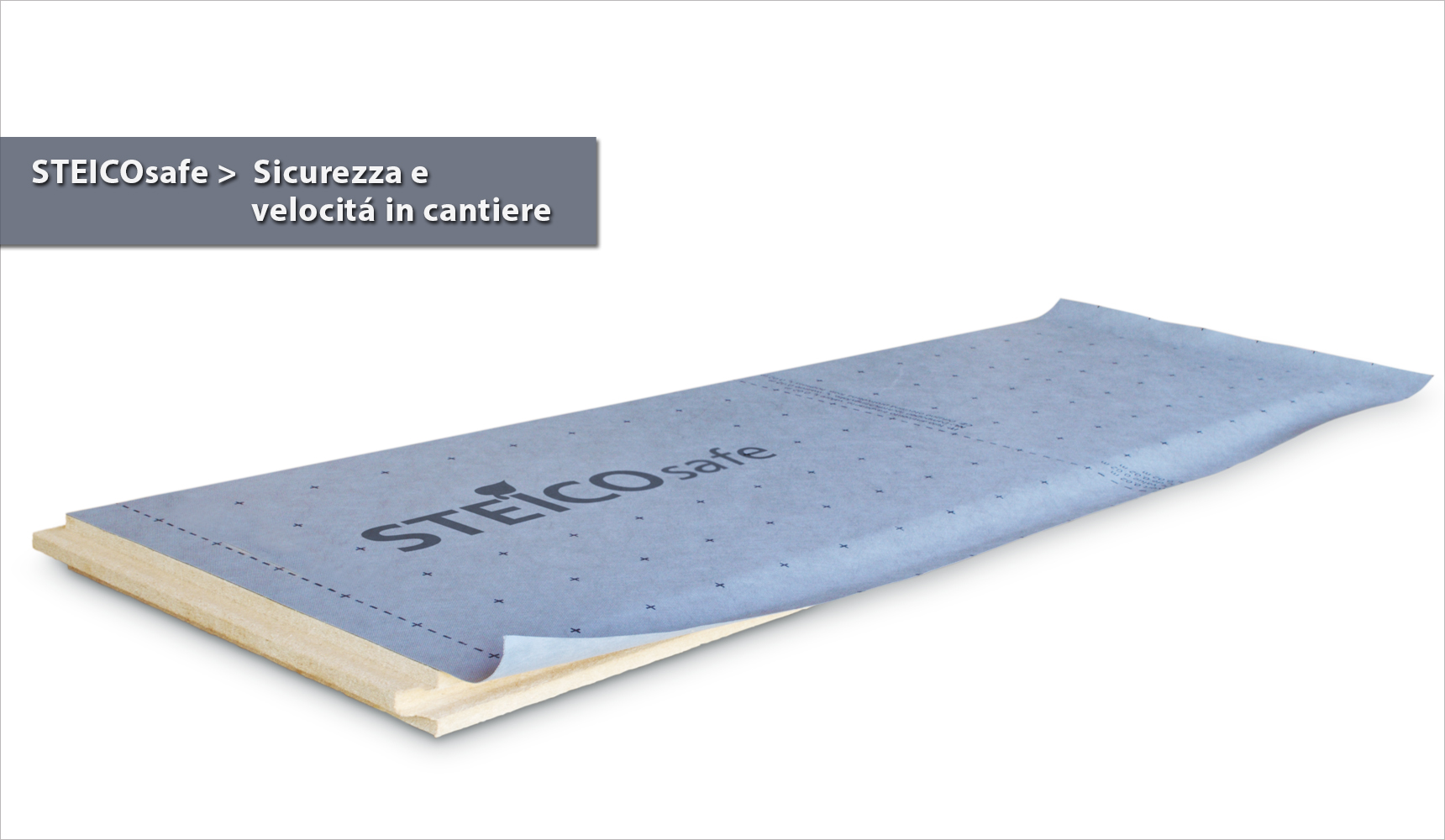 STEICOsafe - L'innovativo pannello in fibra di legno con membrana già applicata