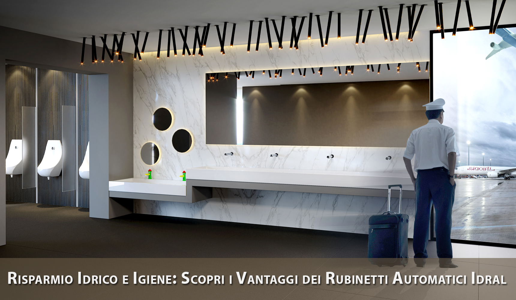 Risparmio Idrico e Igiene: Scopri i Vantaggi dei Rubinetti Automatici Idral