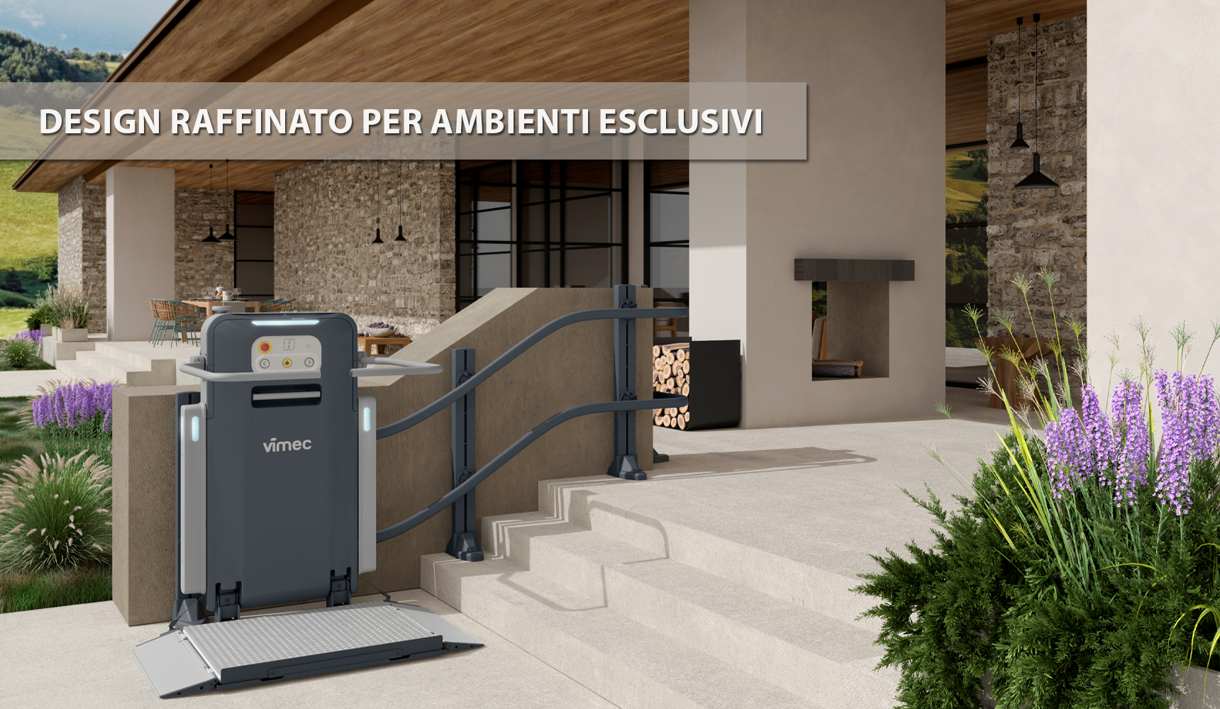 Piattaforme elevatrici e servoscale Vimec per il settore Hospitality e Retail - due casi di studio