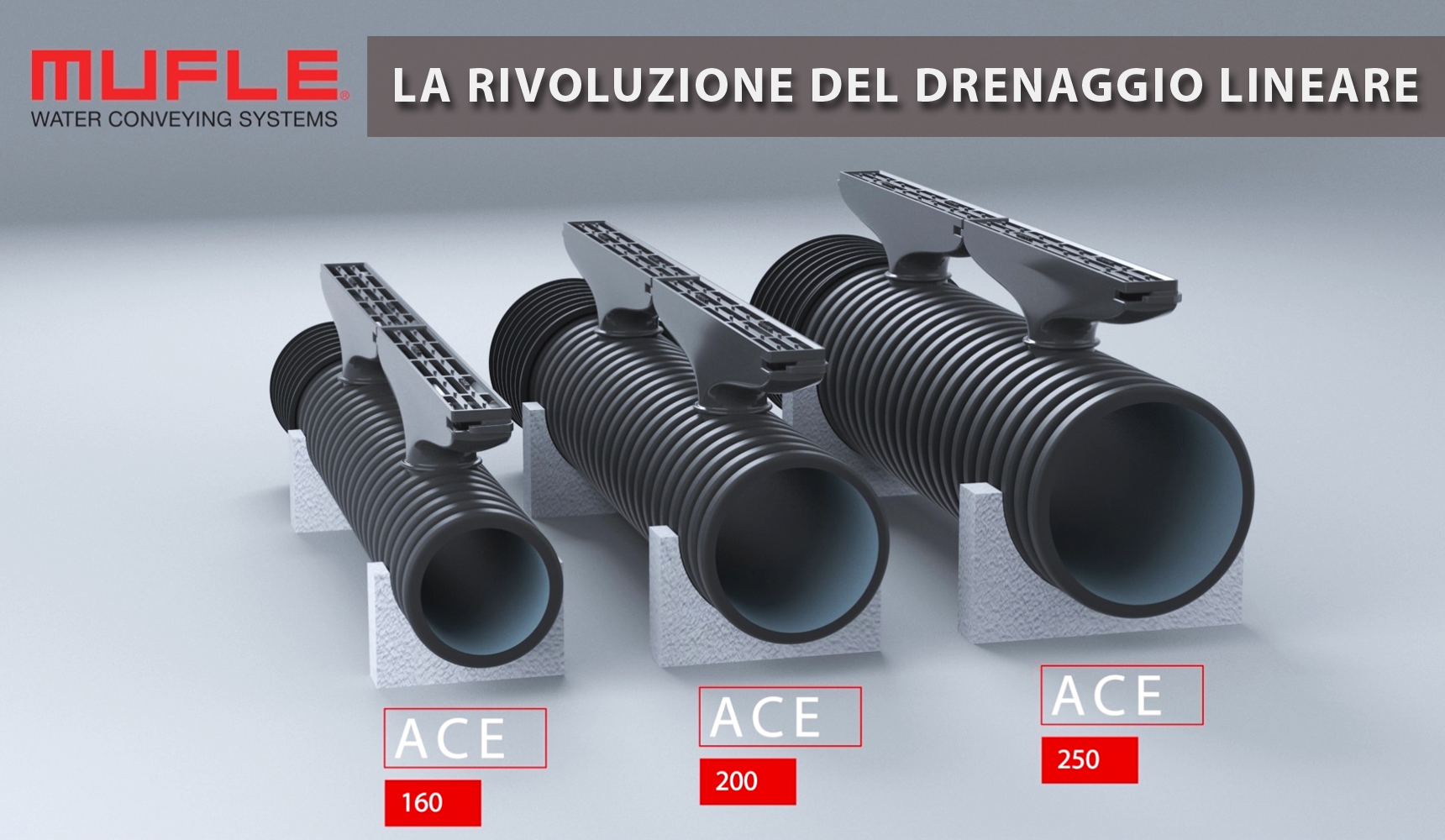 MUFLE il marchio italiano che identifica il drenaggio