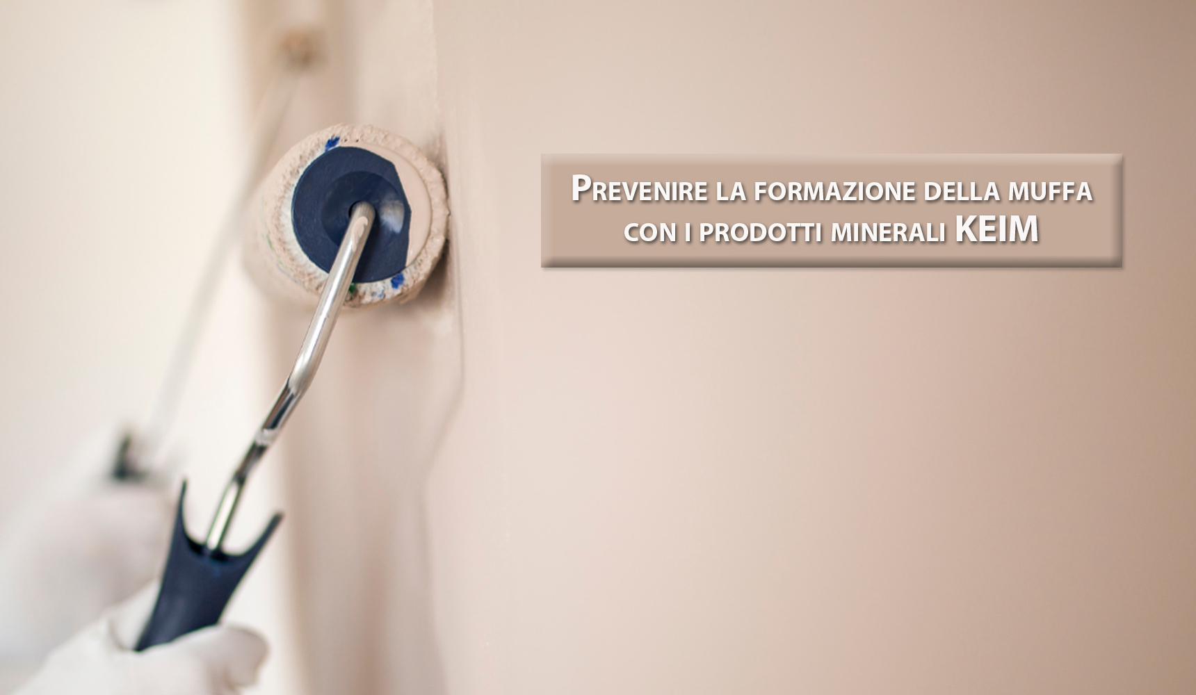 Prevenire la formazione della muffa con i prodotti minerali KEIM