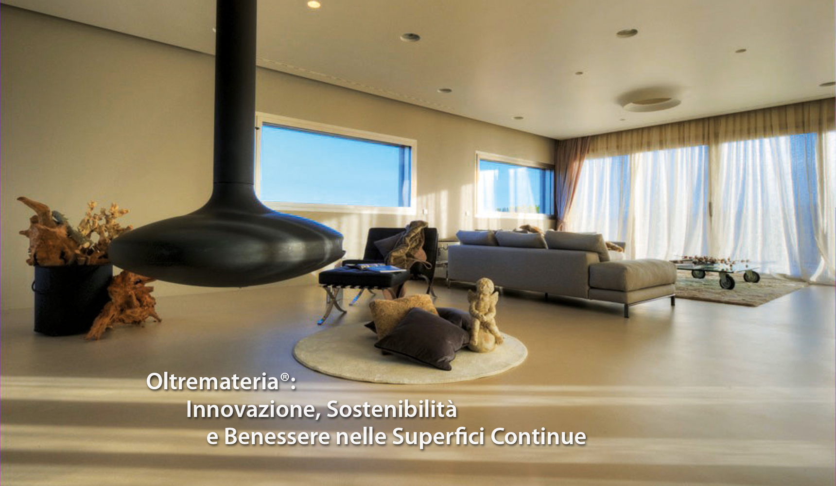 Oltremateria®: Innovazione, Sostenibilità e Benessere nelle Superfici Continue