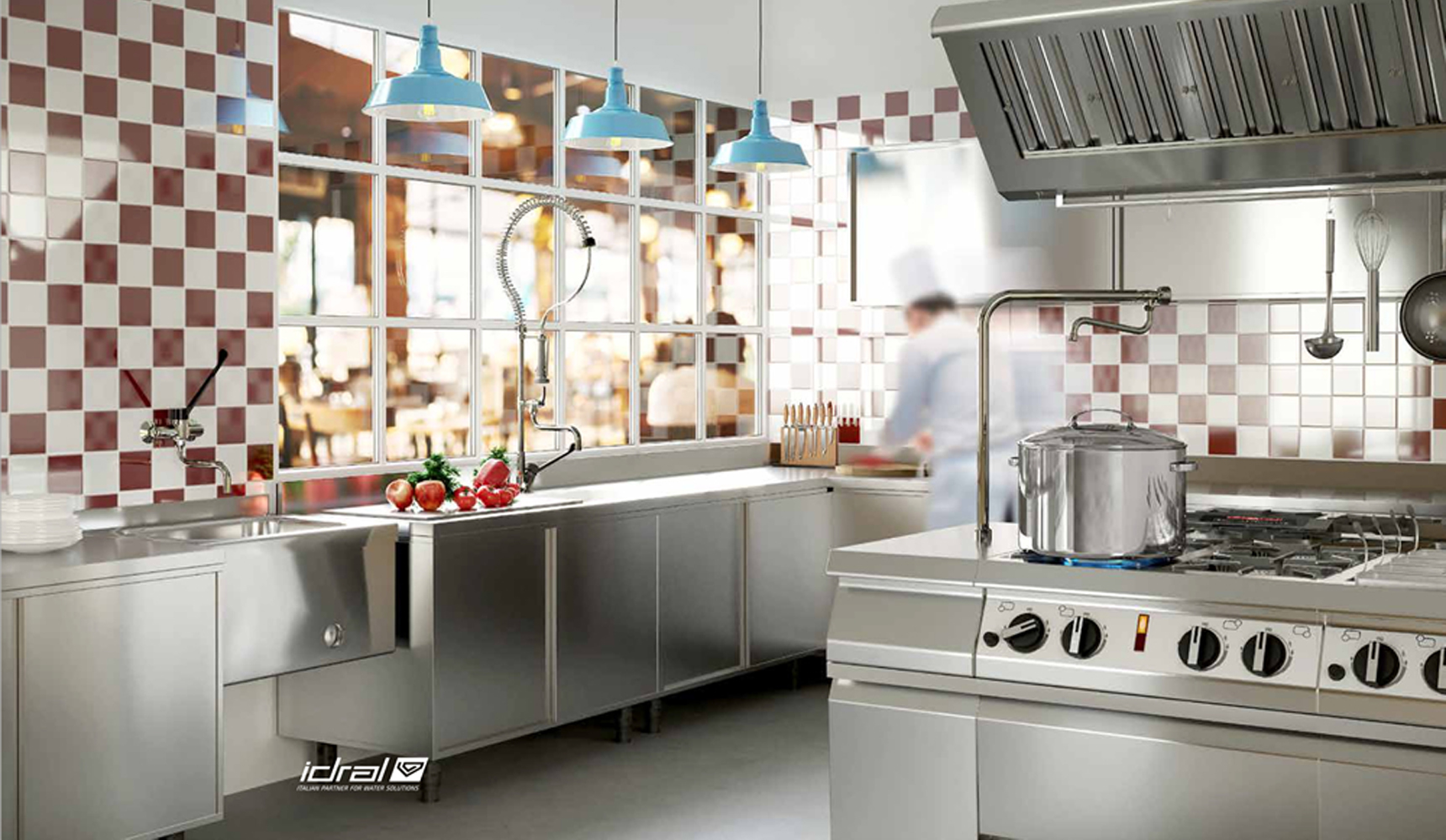 Soluzioni Idral per cucine professionali: più igiene, efficienza e durata nei tuoi progetti