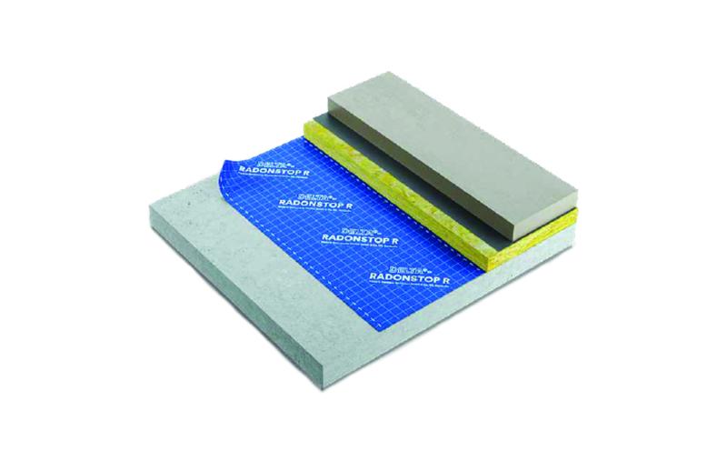 Schermo barriera anti-gas Radon.