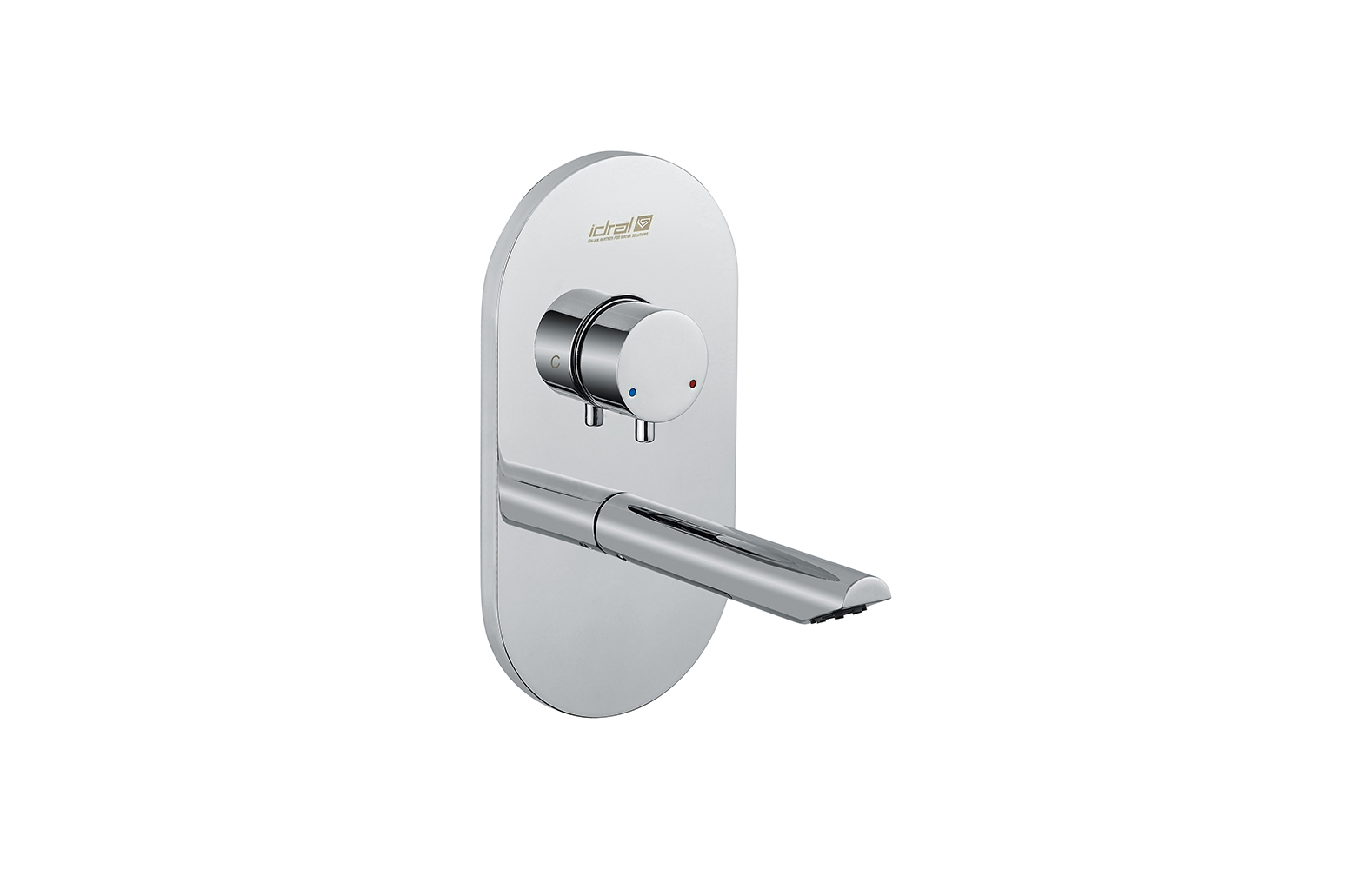Miscelatore lavabo da incasso termostatico temporizzato.